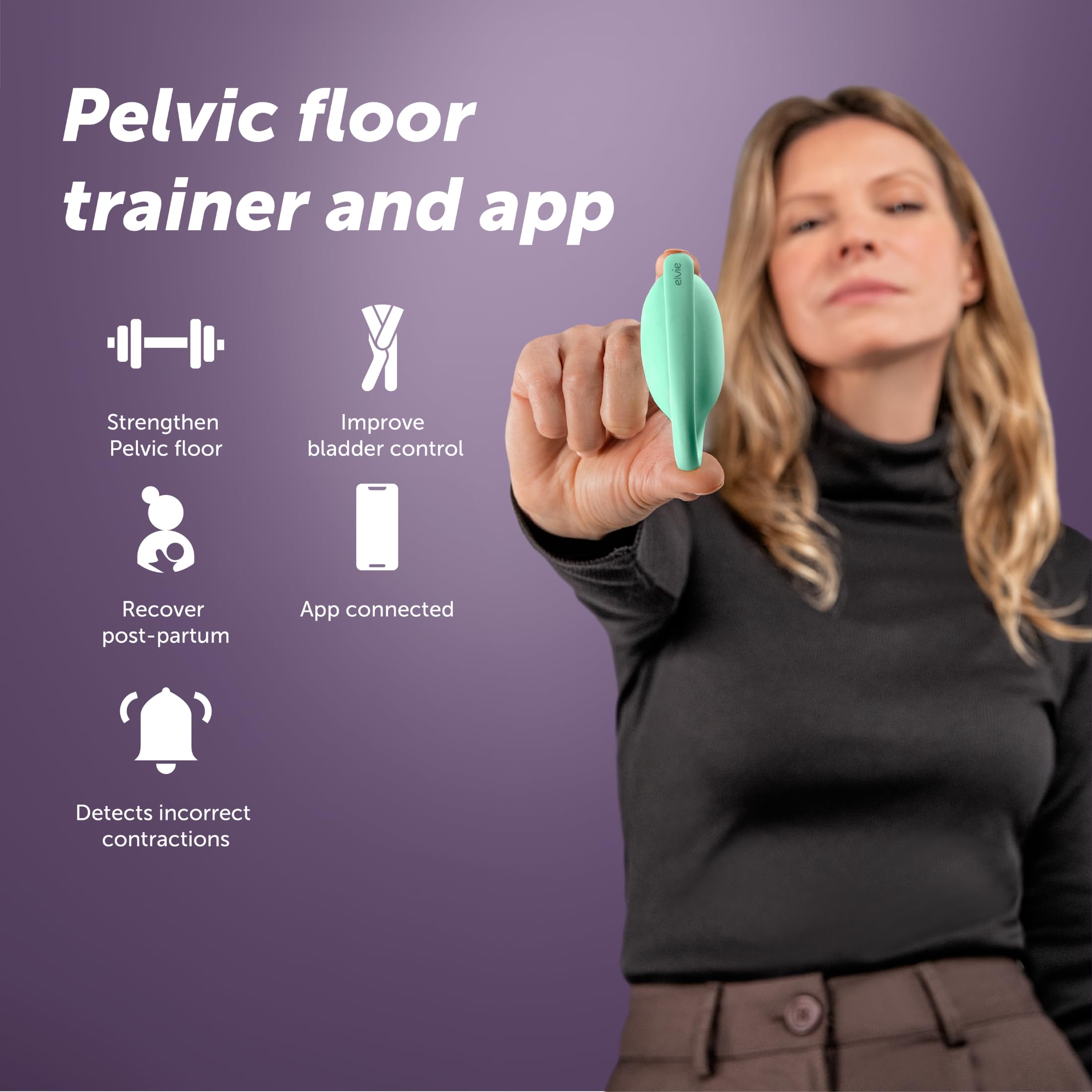 Amazon.co.jp: elvie エルビー 03090697 膣圧訓練機 : ドラッグストア