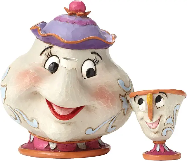 Jim Shore Beauty and Beast Figurine: A Mother's Love Disney Traditions