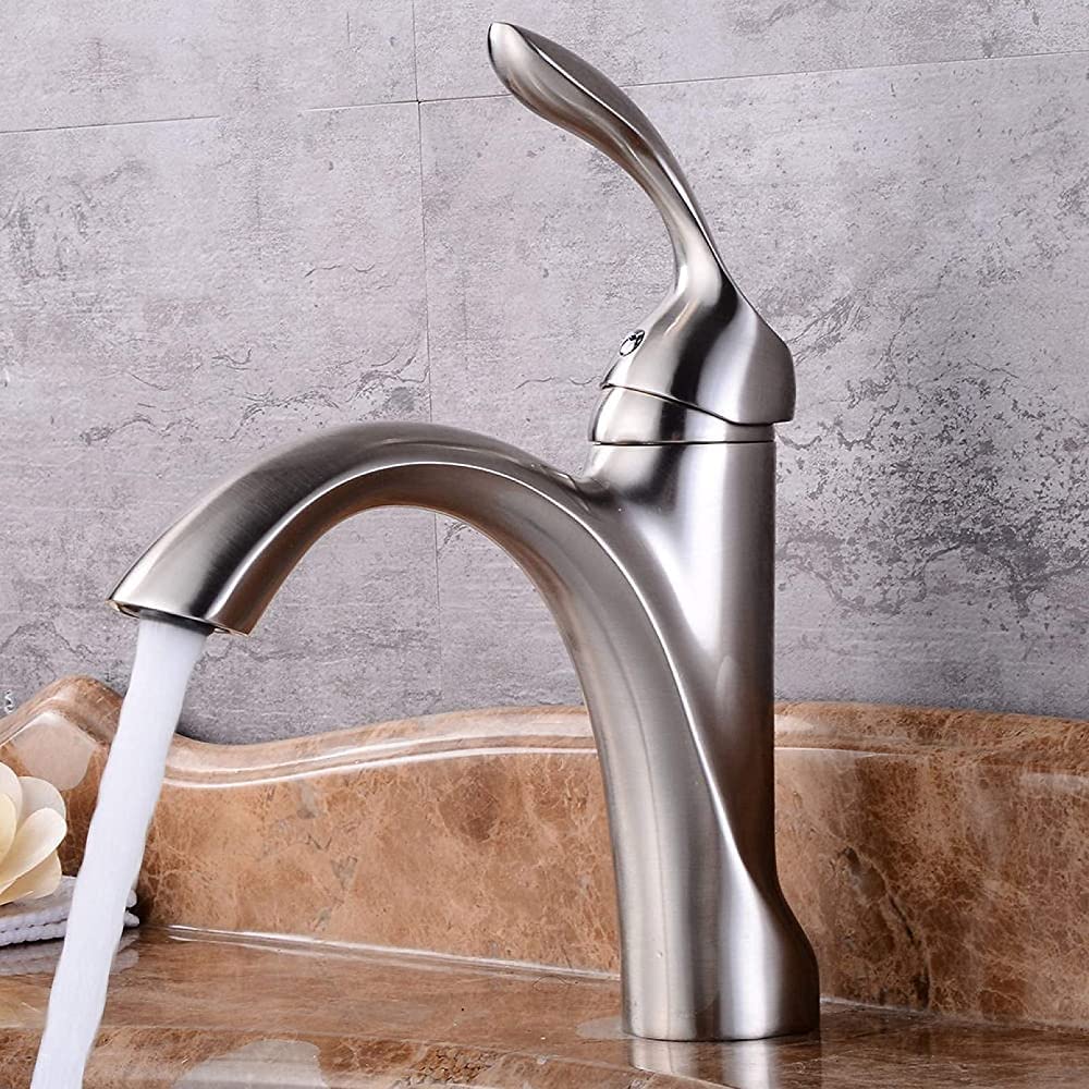 Mitigeur salle de bains eau chaude et froide multicolore pour lavabo