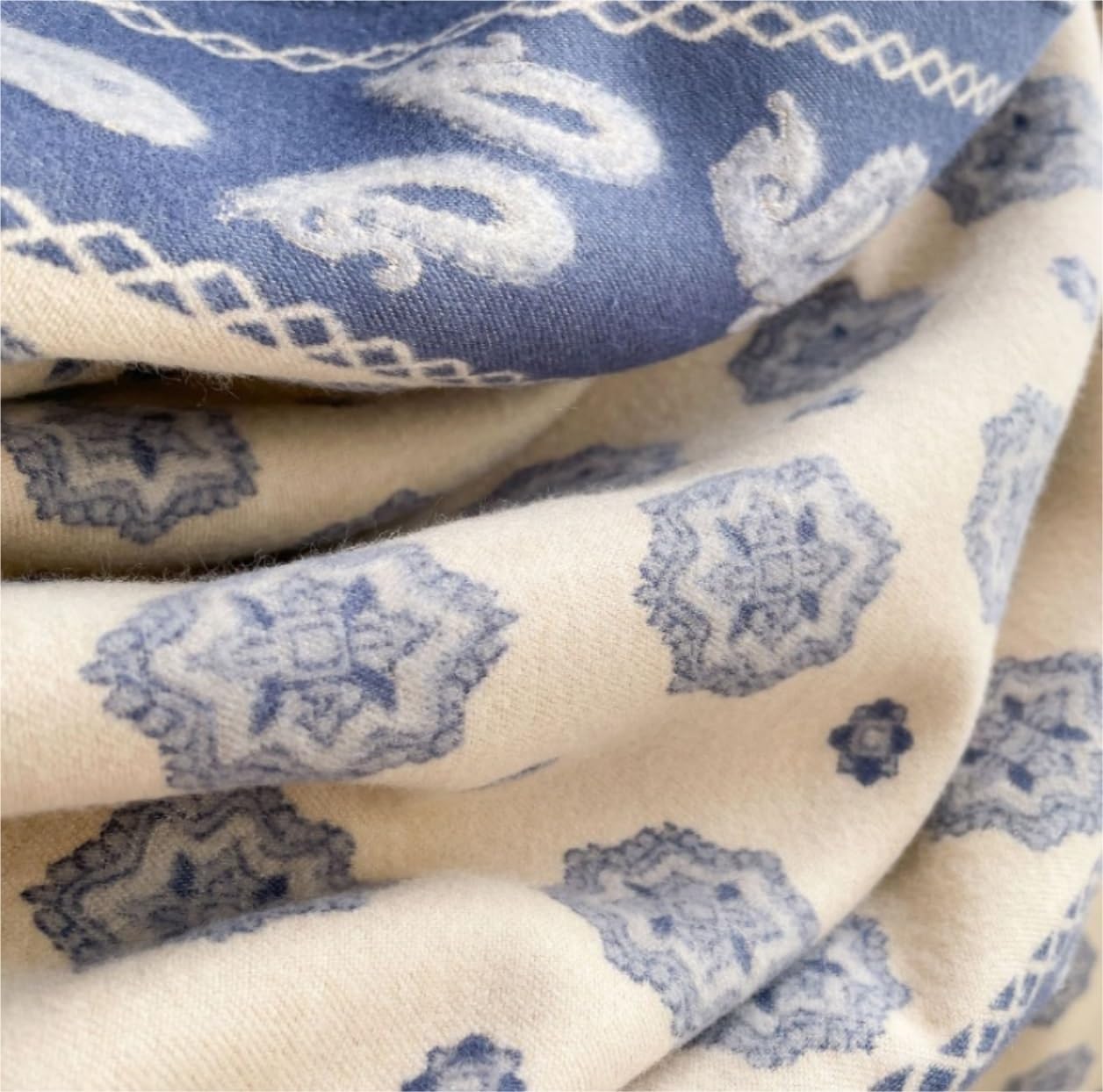 Sciarpa Calda Sciarpa Calda Invernale per Donna Decorazione per Abiti Casual con Scialle Morbido Nappa per La Vita Quotidiana(Blue)