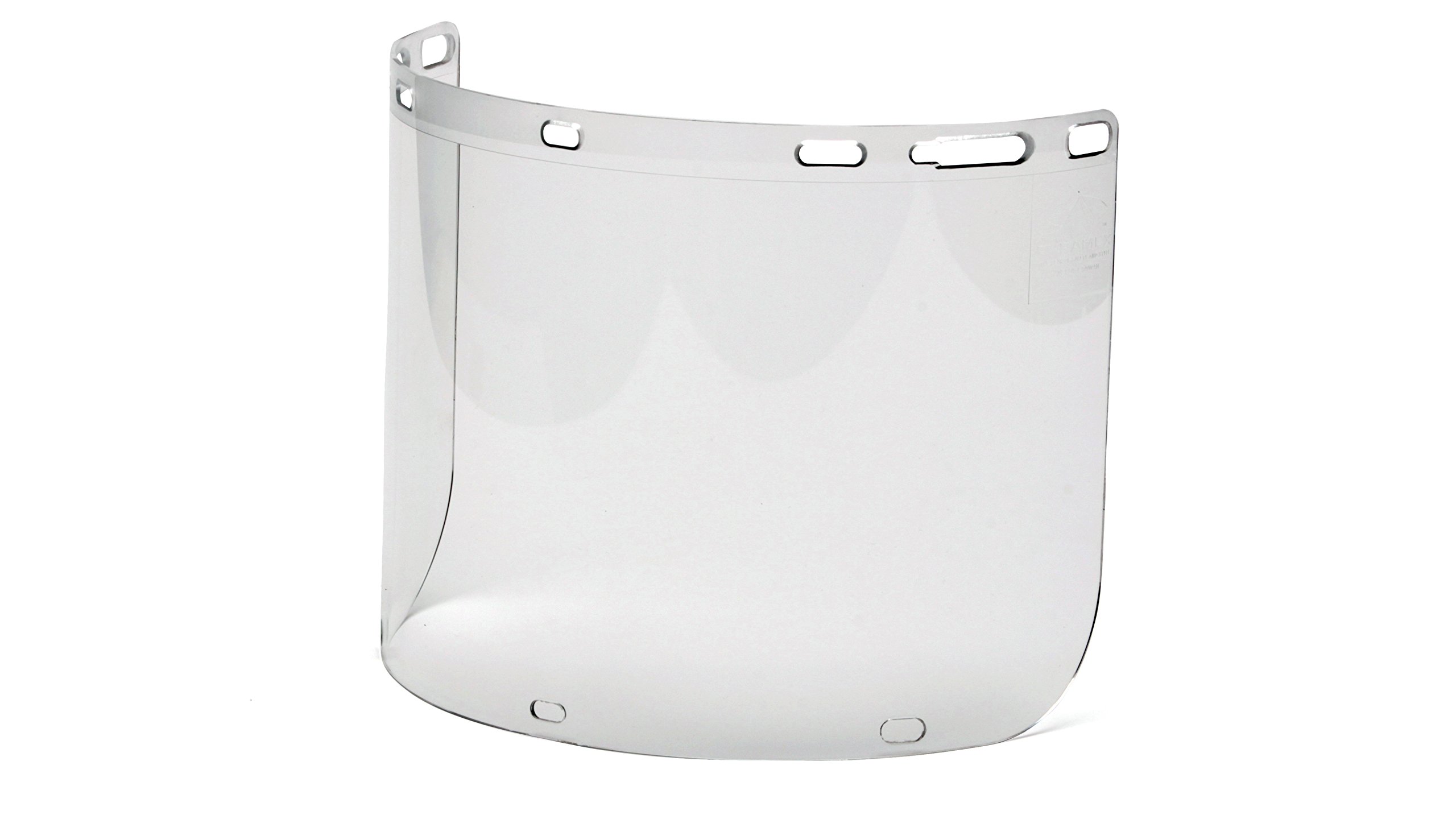 Pyramex Safety Pyramex S1210CC Polycarbonate Cylinder Clear Faceshield with Holes for CHICUP by