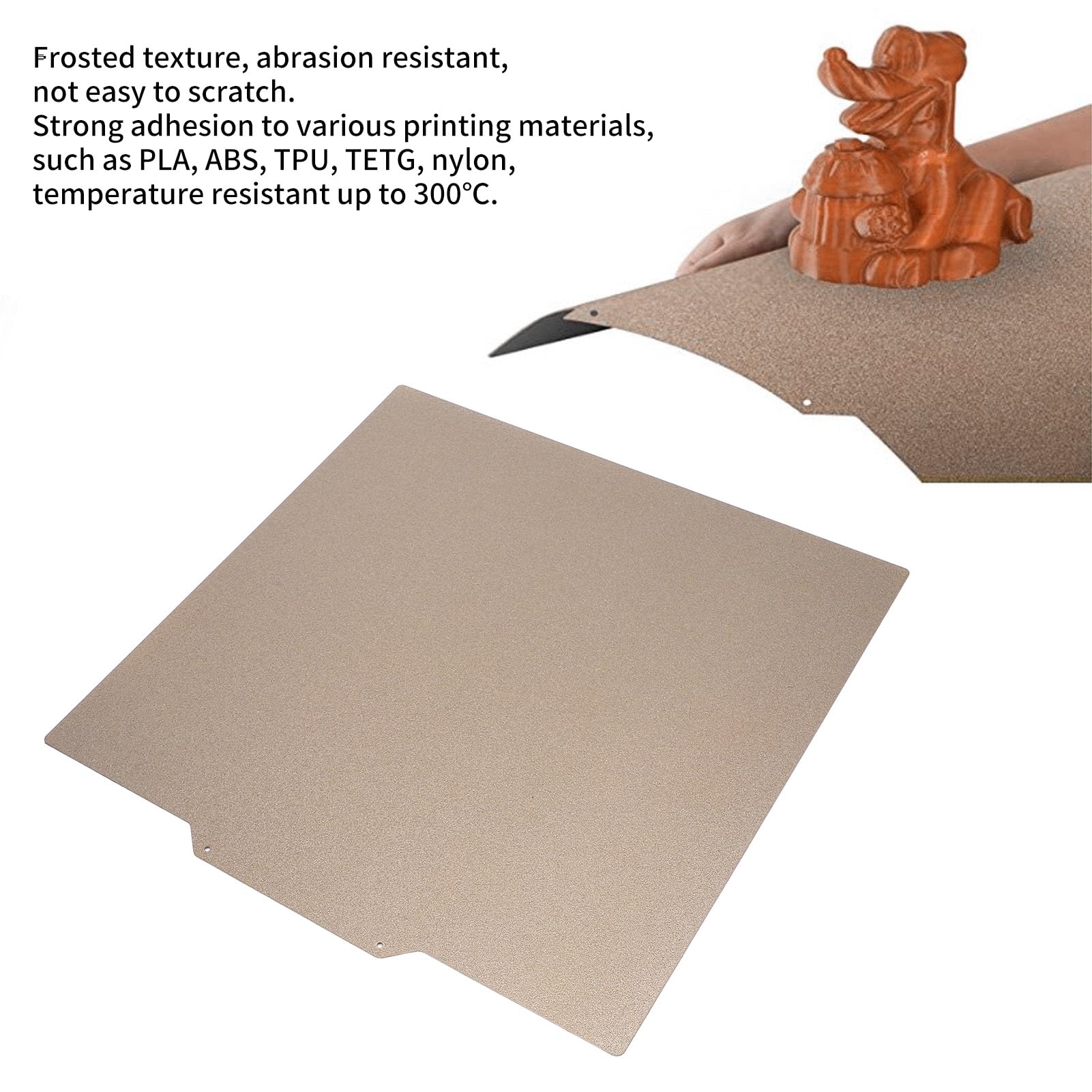 250 X 250 Mm 3D-Drucker-Bauplatte PEI-Druckbett Doppelseitig Mattiert für 250