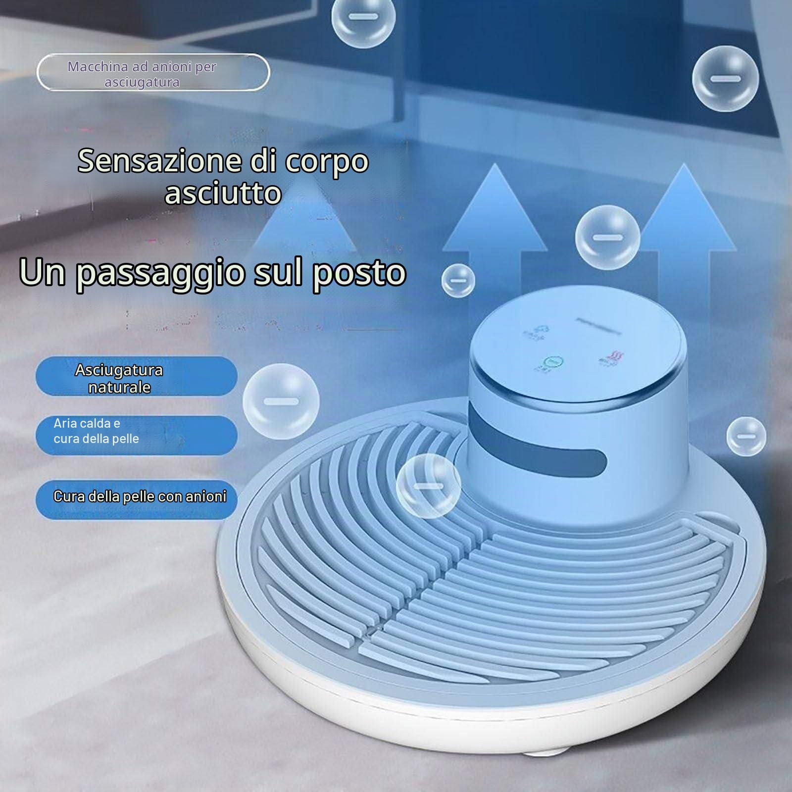 Asciugacapelli per Tutto Il Corpo - Riscaldatore per Il Bagno, Asciuga Corpo Dopo La Doccia - Funzione Ioni Negativi, Impermeabile + Asciugatura Rapida - Supporta Fino a 330Libbre