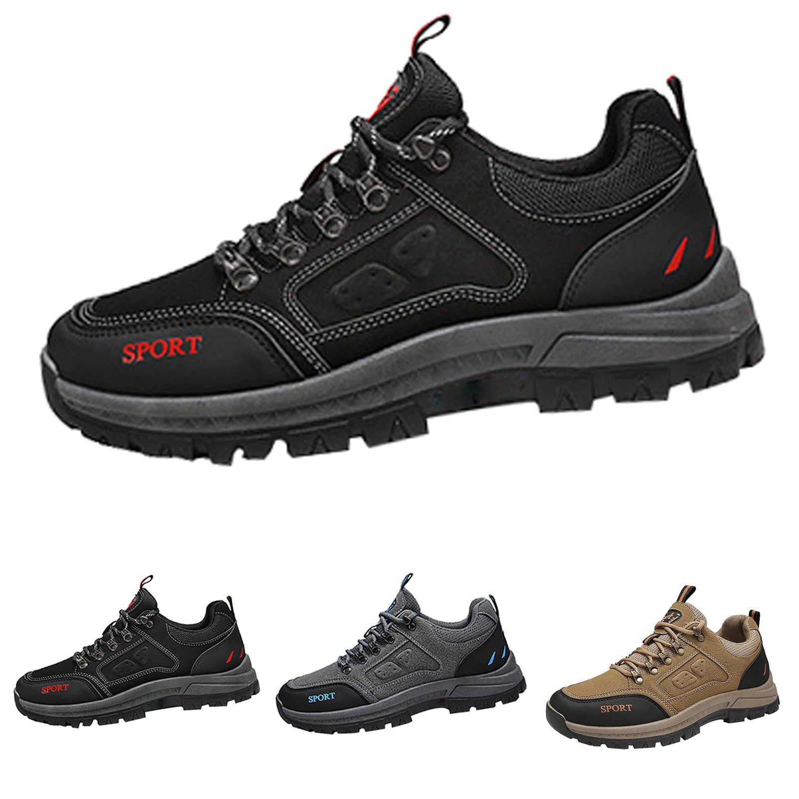 Scarpe da ginnastica da uomo per camminate all'aperto, casual, sport