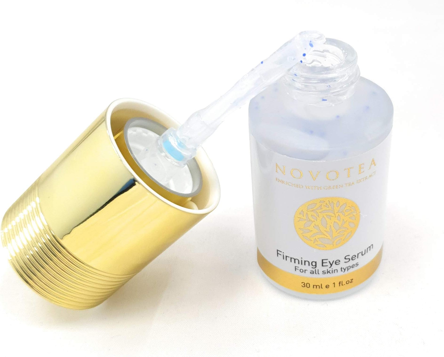 Novotea Dead Sea Classic Eye Serum, Hypoallergenic, Age defying, Helps minimize wrinkles, Dark circles, Sagging skin, Reduce bags 1.fl.oz