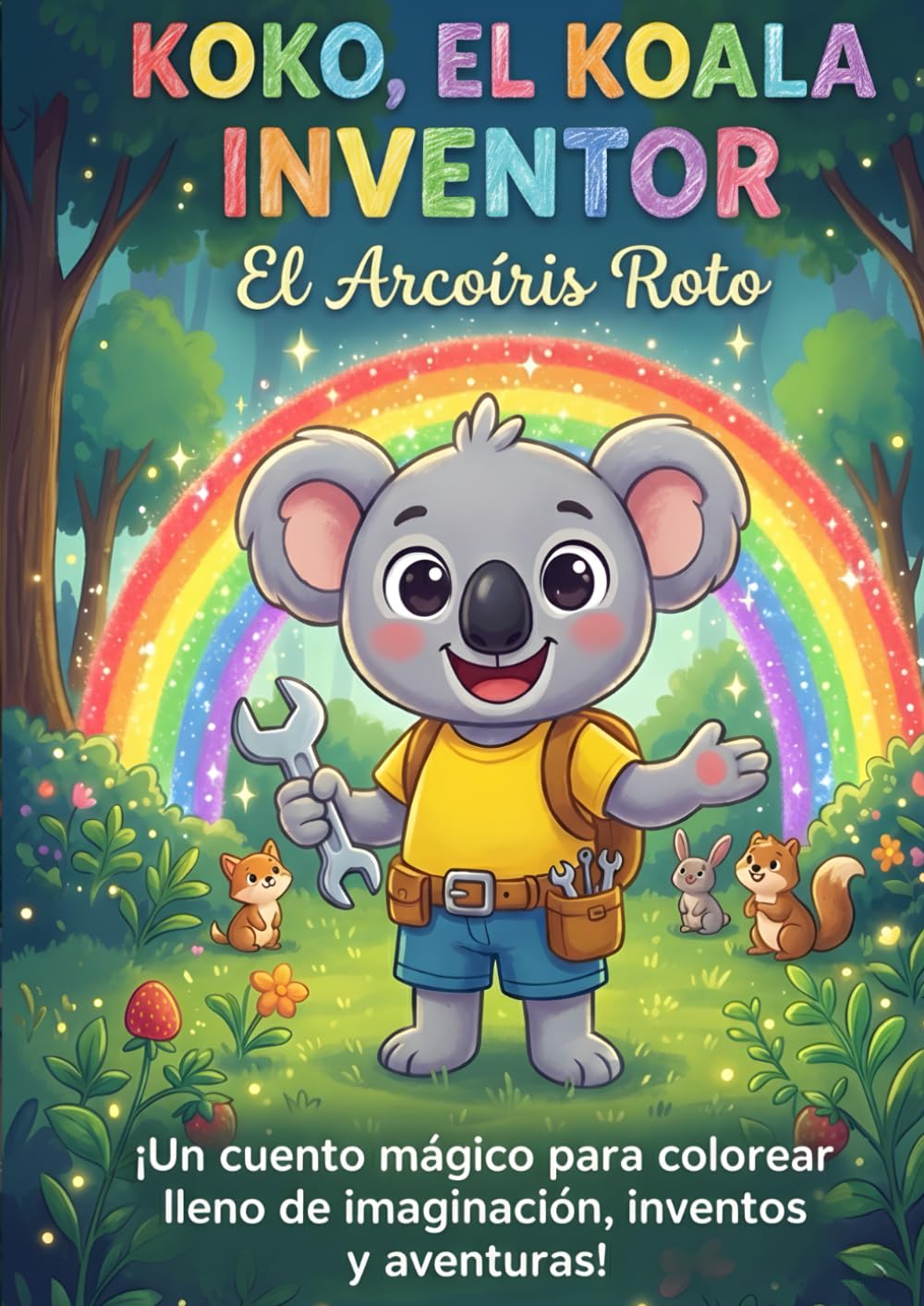 Koko, el koala inventor y el arcoíris roto: Una aventura creativa STEAM: inventos, colores y magia del aprendizaje