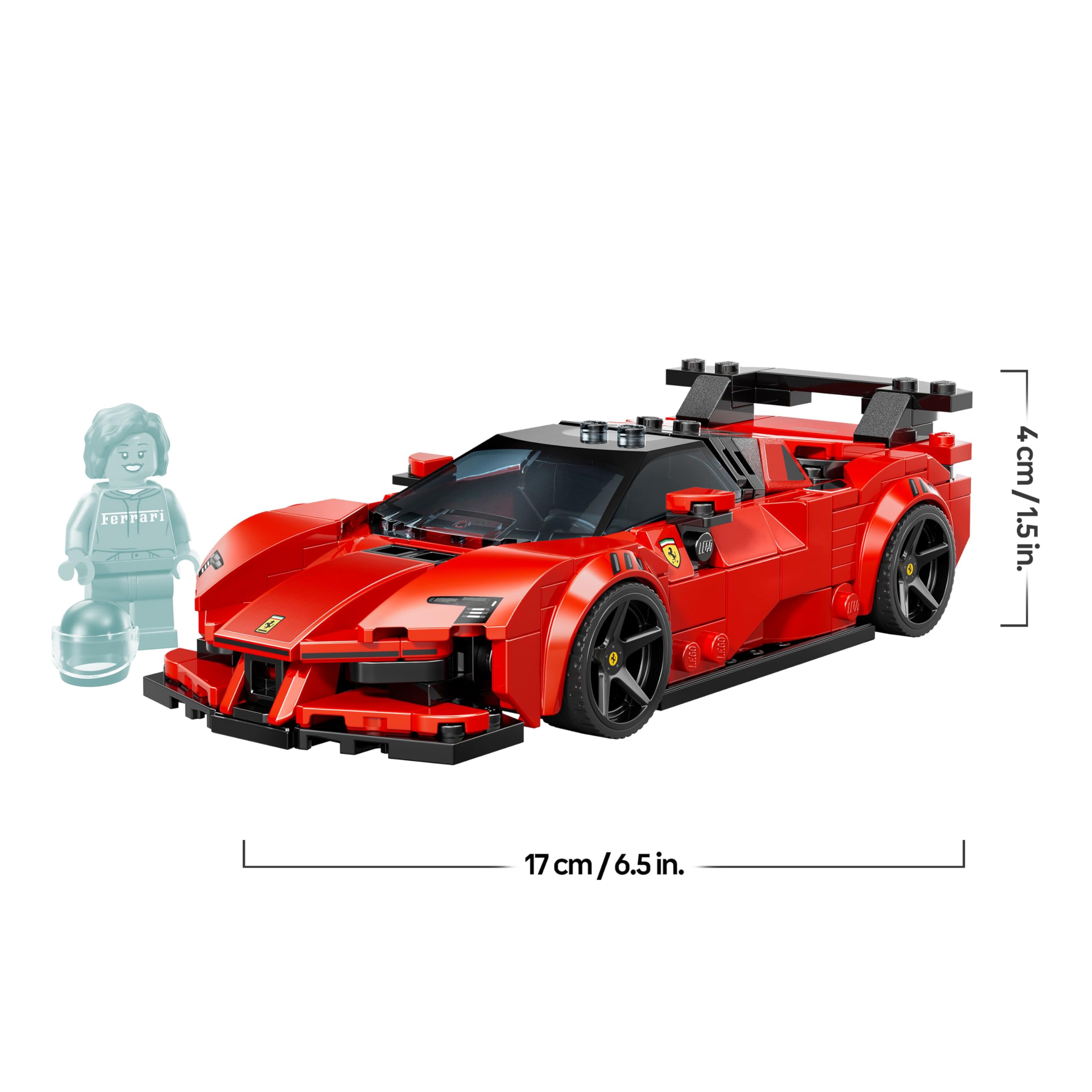 LEGO Speed Champions Voiture de Course Ferrari SF90 XX Stradale - Jouet Voiture pour Garçon dès 9 Ans - Maquette - Minifigurine Collector de Pilote - Idée de Cadeau pour la Fête des Pères 77254
