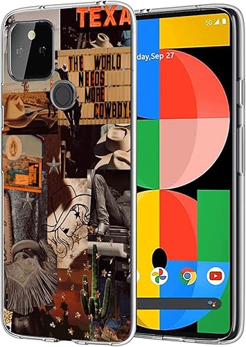 Funda compatible con Google Pixel 5A, Mighty Loyal Dog Pastor Alemán para niñas y mujeres, bonita funda de TPU suave