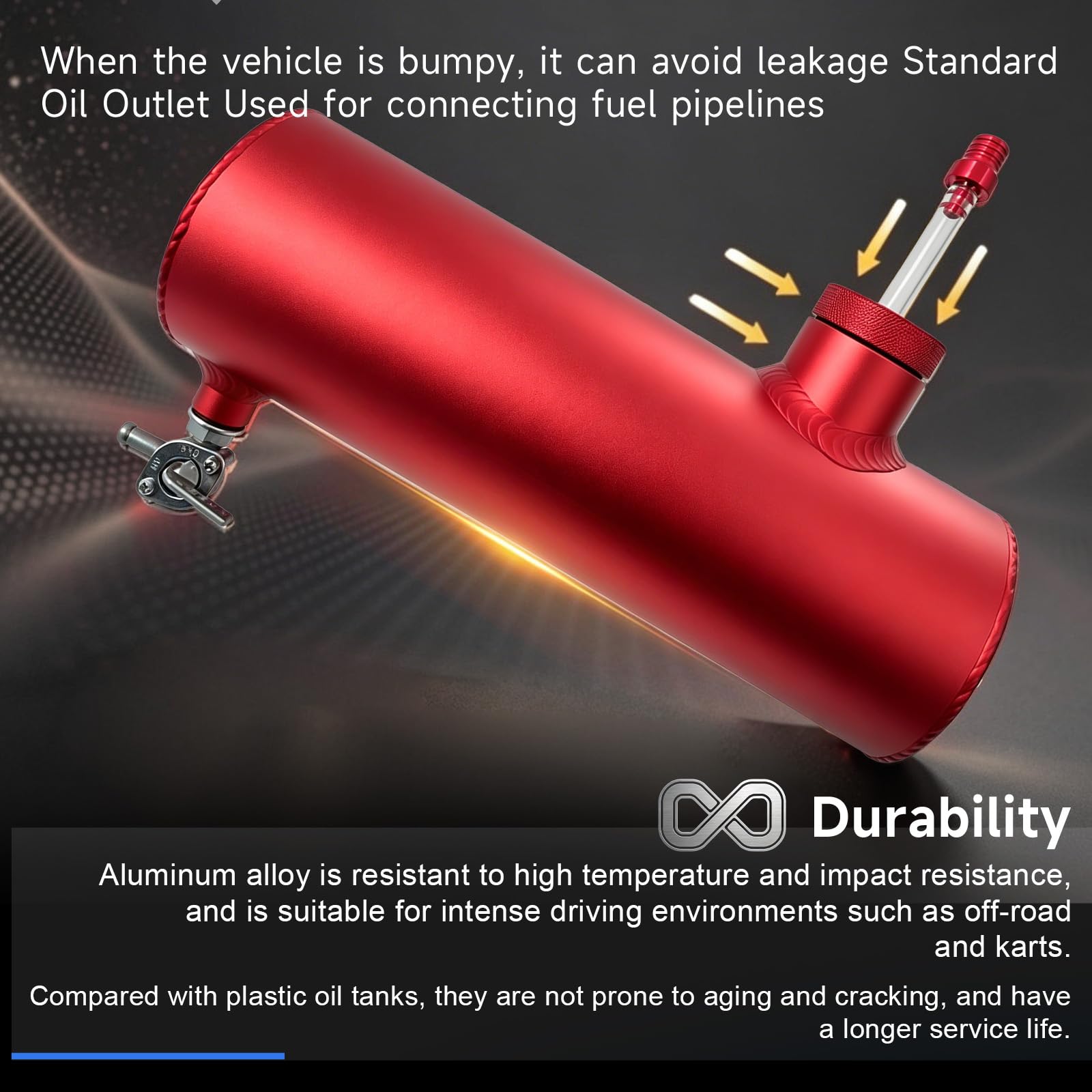 Amazon.com: Red Gas Tank Aluminum Cylinder 10