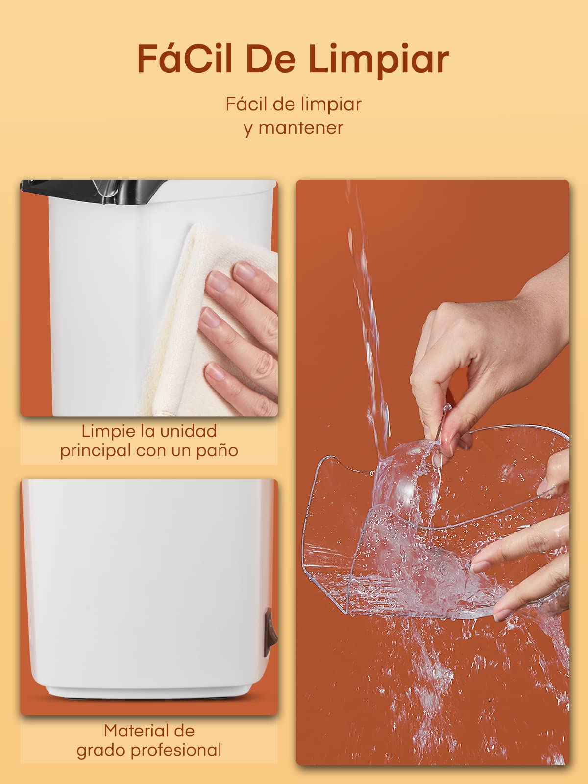 HOUSNAT Palomitero, 1200W Máquina Eléctrica de Palomitas con Aire Caliente, Palomitas de Maíz listas en 2 Minutos, para Fiesta, Noche de Película, Partido de Fútbol, Blanco