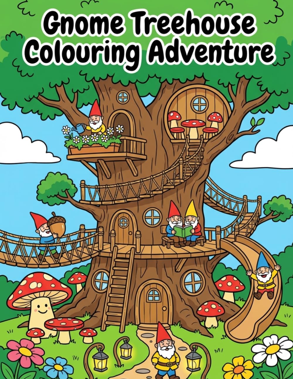 Gnome Treehouse: Colouring Adventure