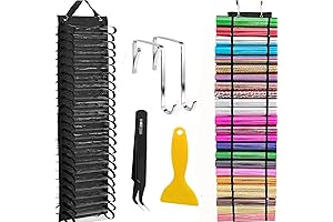 48 Compartments Vinyl Roll Storage - The Ultimate Vinyl Organizer for Cricut