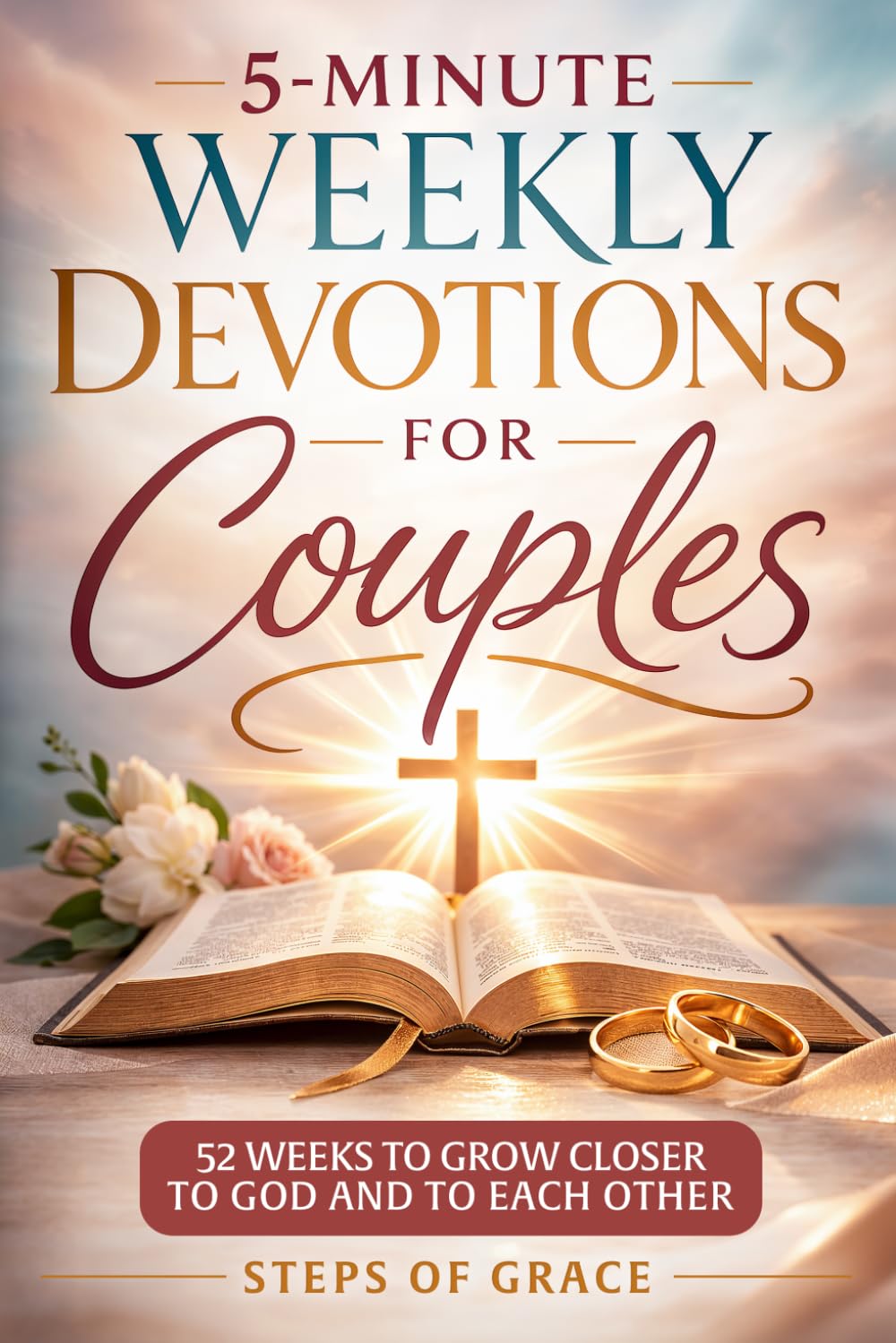 5-Minute Weekly Devotions for Couples: The Simple 52-Week Devotional Blueprint for Christian Relationships to Build Unshakeable Spiritual Intimacy, Deepen Communication & Grow Closer to God Together