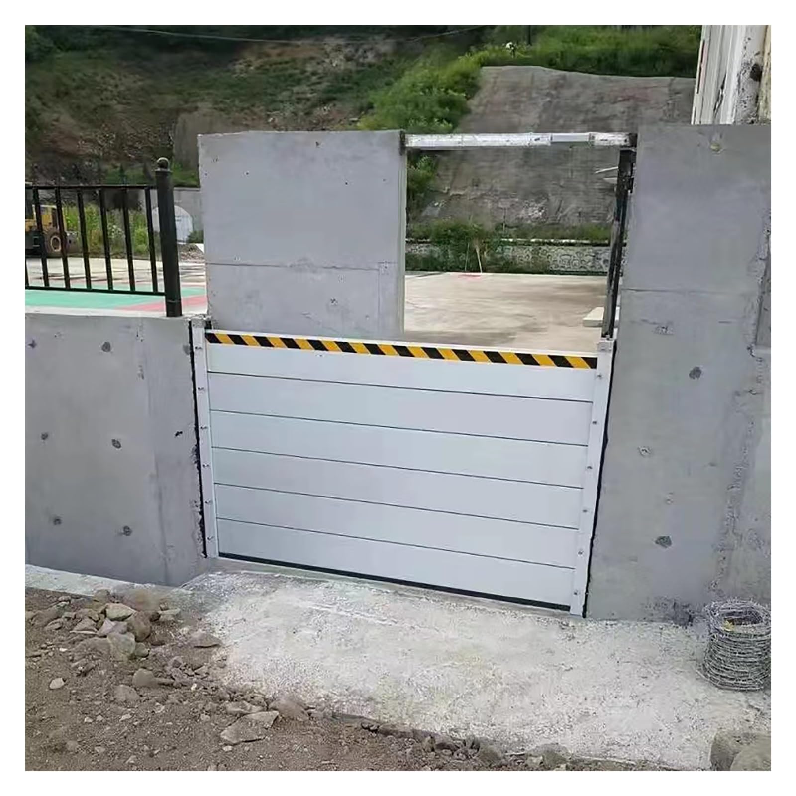 Barrière anti-inondation maison amovible étanche pour porte de garage et patio