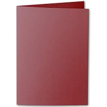 Artoz 1001 B6 bordeaux portrait double-card pack 100