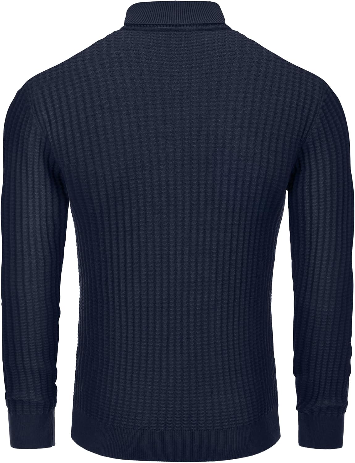 Lion Nardo Men's Turtleneck Sweater Slim Fit Turtle Neck Sweater for Men Long Sleeve Pullover Sweater Thermal Sweater - Image 3