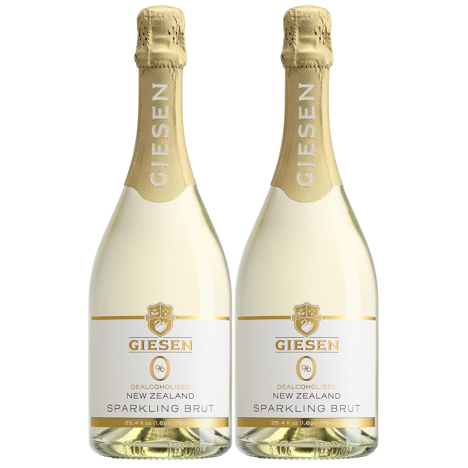 Giesen 0% Dealcoholized New Zealand Sparkling Brut (2, 2 Pack)