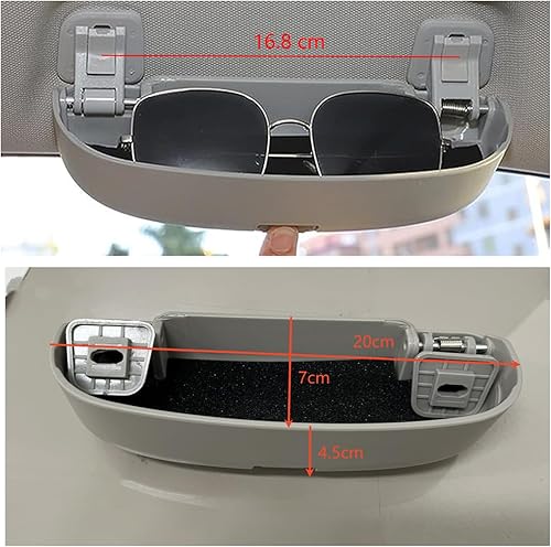Miniatura 3 de SXCY Compatible con accesorios Hyundai Tucson 2024-2026, caja de soporte para gafas, ajuste personalizado 2024 2025 2026 TucsonSanta Cruz,