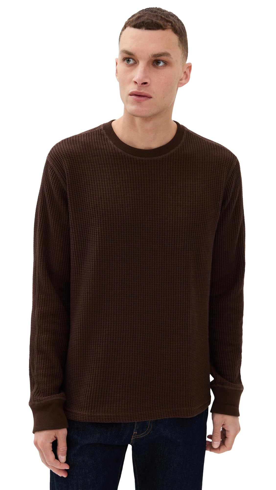 Rails Men's Wade Waffle Thermal Long Sleeve Tee