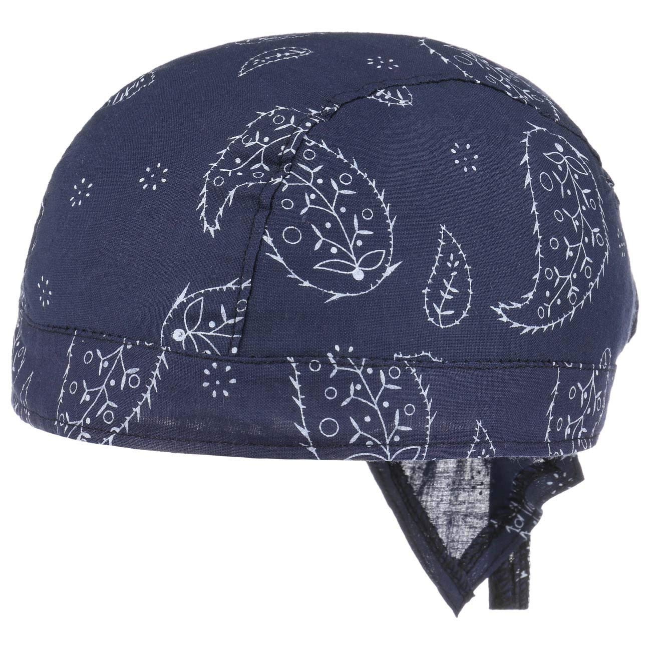 Lipodo Classic Pattern Kids Bandana Cotton Paisley Headscarf Kids Spring Summer Navy One Size