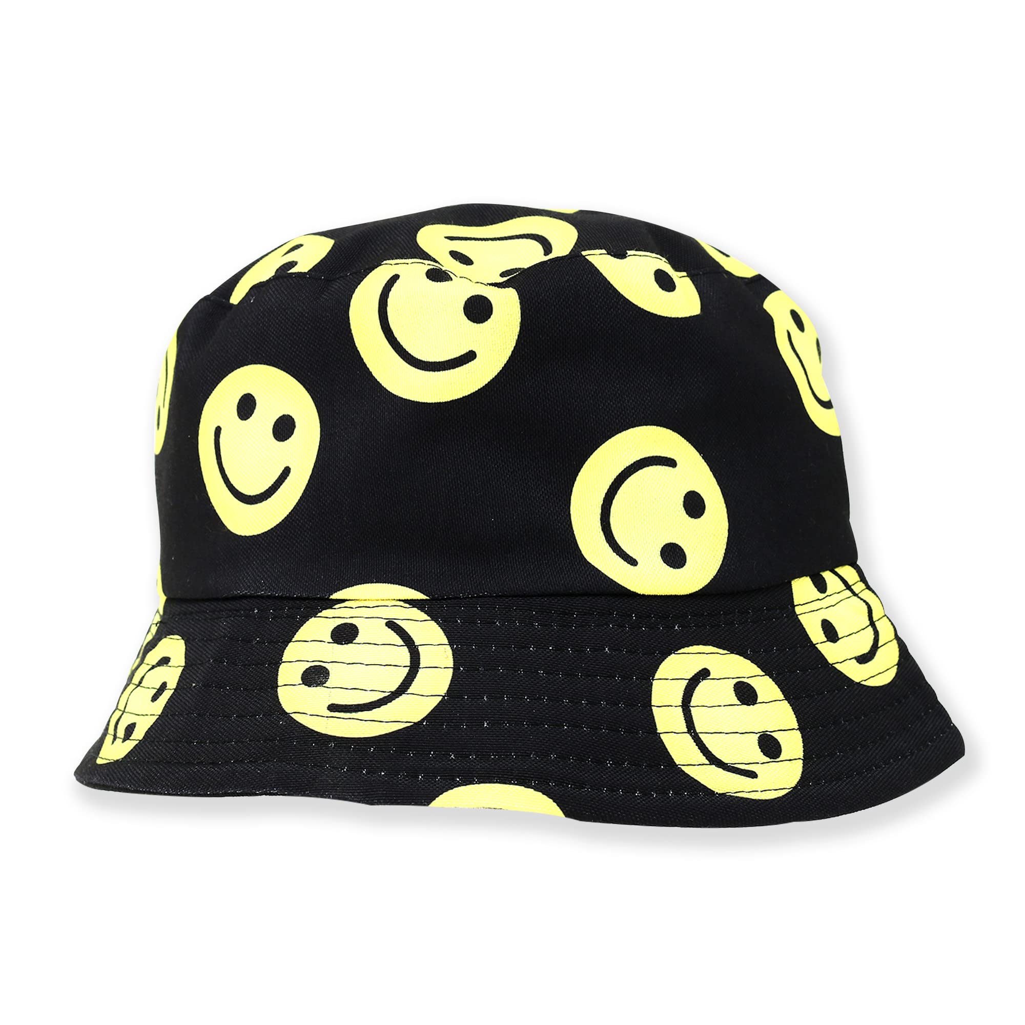 Robelli Unisex Reversible Summer Bucket Hat - Fun Festival Colourful Designs