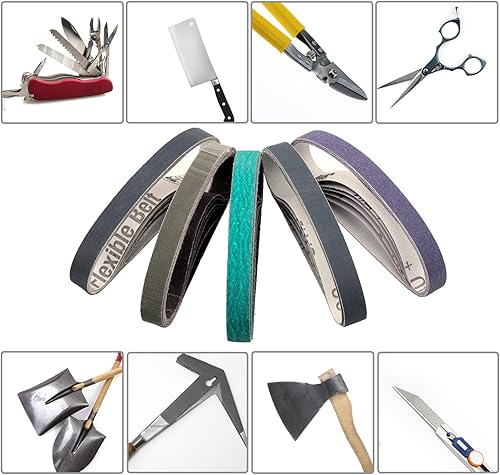 Miniatura 6 de 30 piezas de afiladores de cuchillos de 34 pulgadas x 12 pulgadas de repuesto para Ken Onion Edition of Work Sharp afilador de cuchillos y