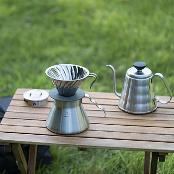 HARIO V60アウトドアコーヒーベーシックセット　コーヒーミル 楽天市場】【公式ショップ】HARIO V60 アウトドアコーヒーフル