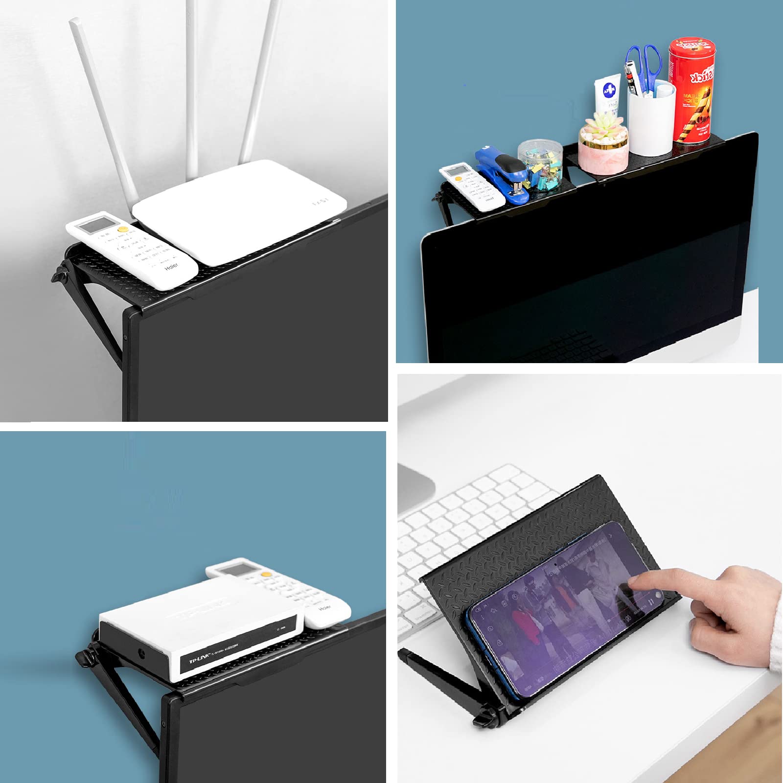 TV Top Shelf Monitor Stand - Organize Your Entertainment -2 TV Top Shelf Monitor Stand - Organize Your Entertainment -2