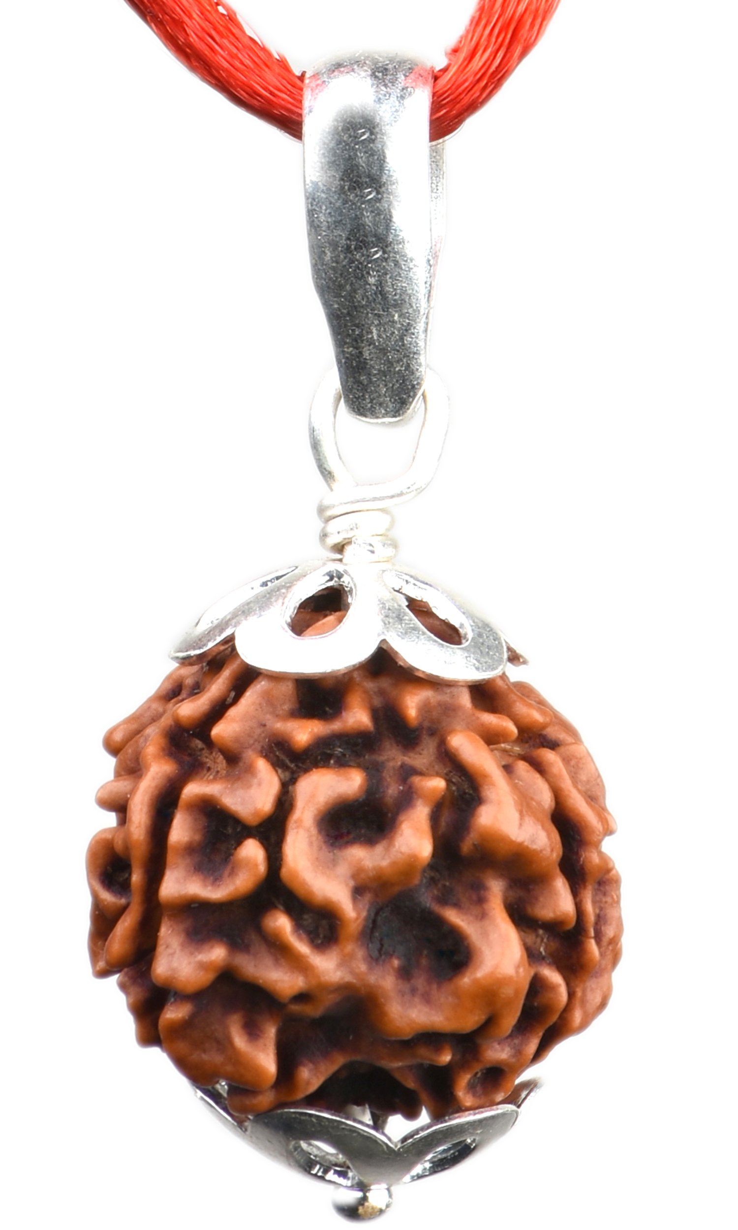 Saubhagya Global 4 Mukhi Rudraksha, Laboratory Certified, Carefully Capped with Silver & Handmade Tassel, Size 16mm-22mm, Color-Brown (B0786JNGM1) Amazon Price History, Amazon Price Tracker