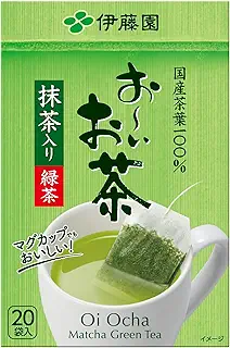 伊藤園 おーいお茶 緑茶 (抹茶入り) 1.8g×20袋 エコティーバッグ