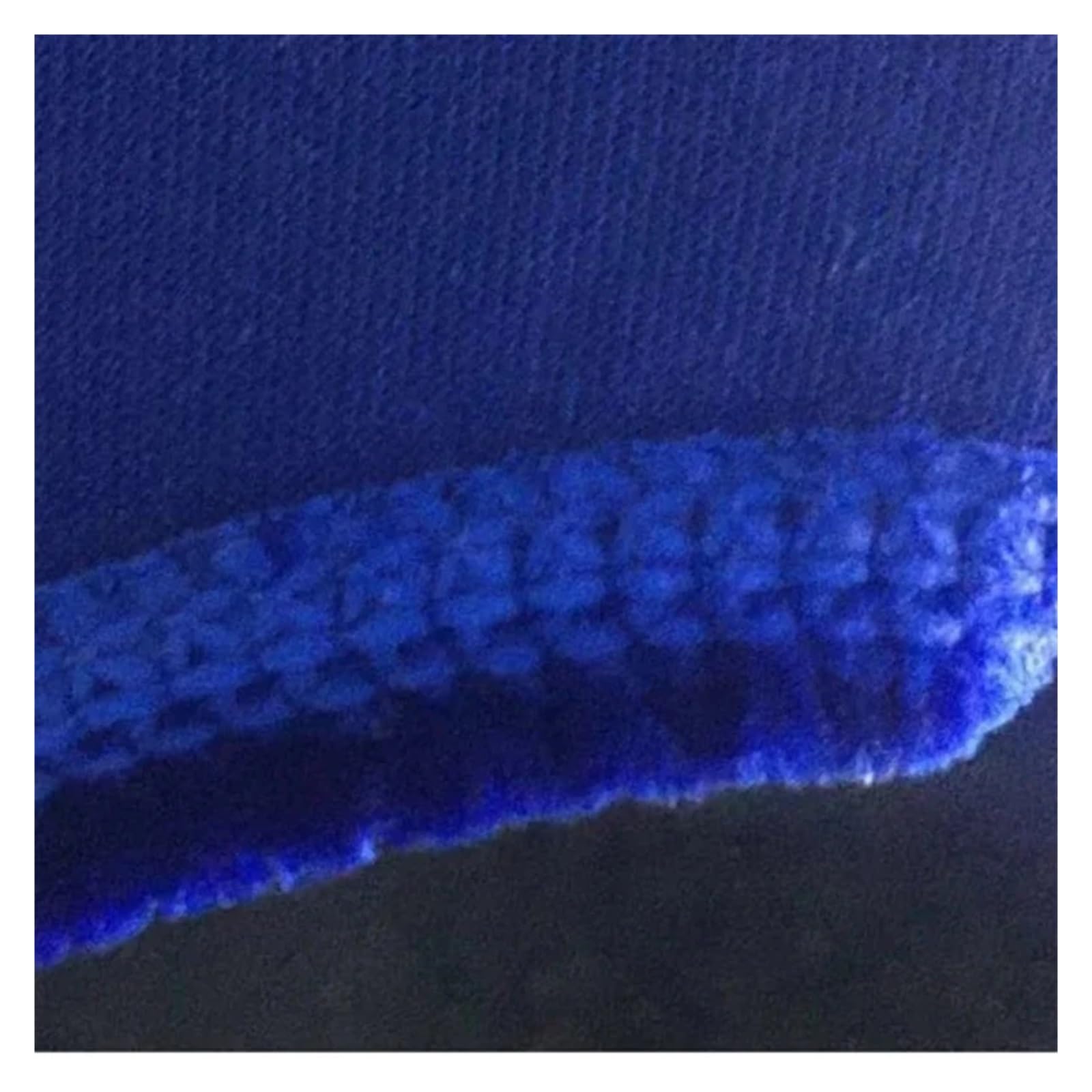 Elastyczne aksamitne ochraniacze na buty do łyżwiarstwa figurowego uprawiania rolek i hokeja(Blue M EUR34-39)