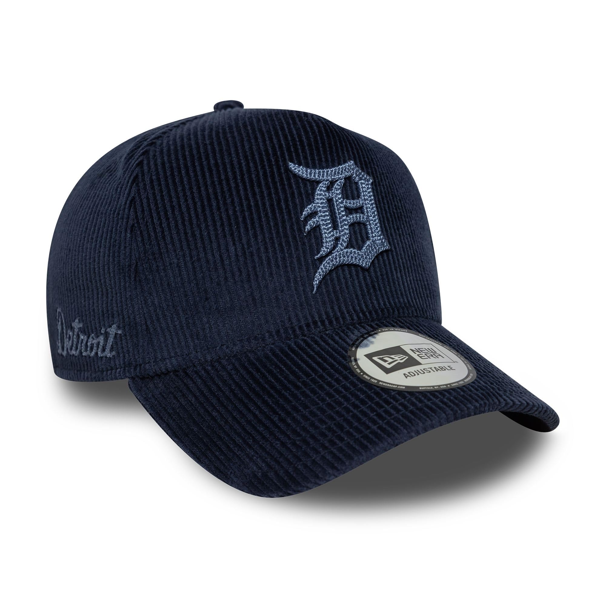New Era Detroit Tigers E-Frame Cord Sidepatch Cap Dark Blue โ image 1
