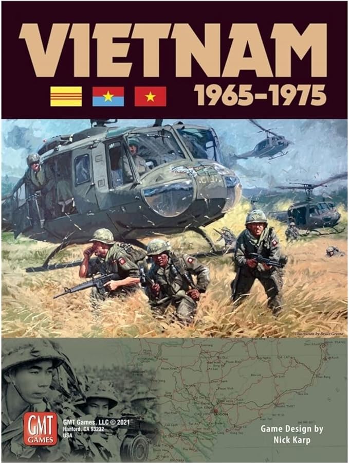 Bande-annonce de gameplay pour Hell Let Loose : Vietnam 7 71reHauFdOL. AC SX679 GMT Games Viet NAM 1965-1975