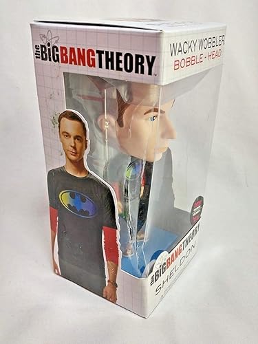 Miniatura 3 de FUNKO Big Bang Theory SHELDON Bobblehead Wacky Wobbler Edición limitada Camisa de Batman TIE-DYE