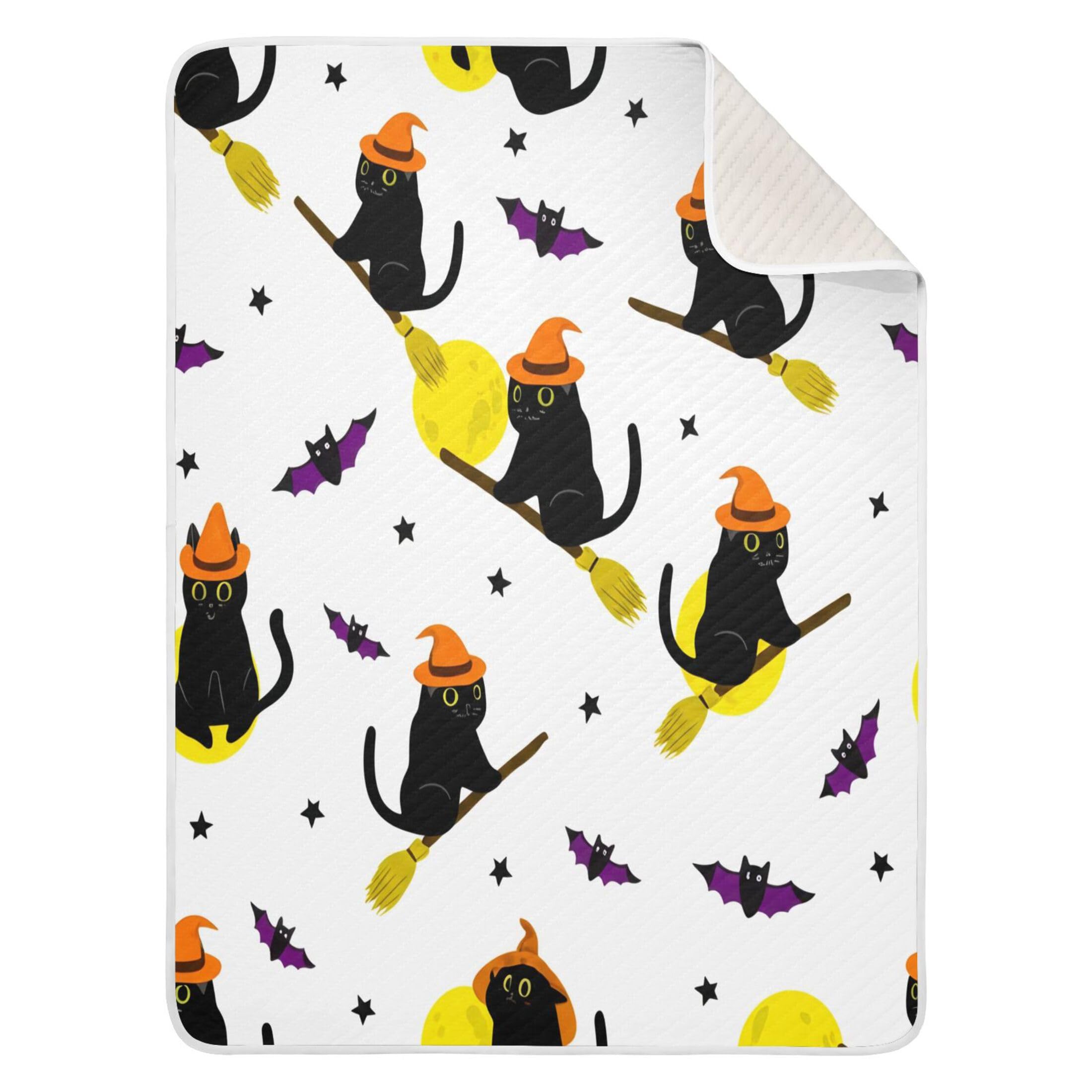 Burbuja Cats on Groom Baby Blanket for Boys Girls, Nursery Soft Warm Swaddling Receiving Baby Blankets, 30x40 in Toddler Blanket