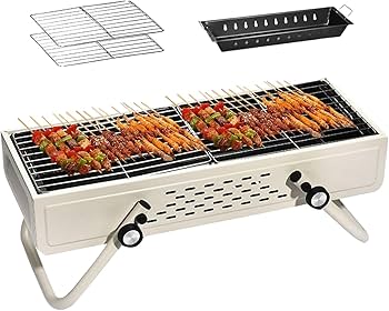 グリル　BBQ バーベキューグリル Amazon | バーベキュー炭火グリル、炭火BBQグリル,バーベキュー