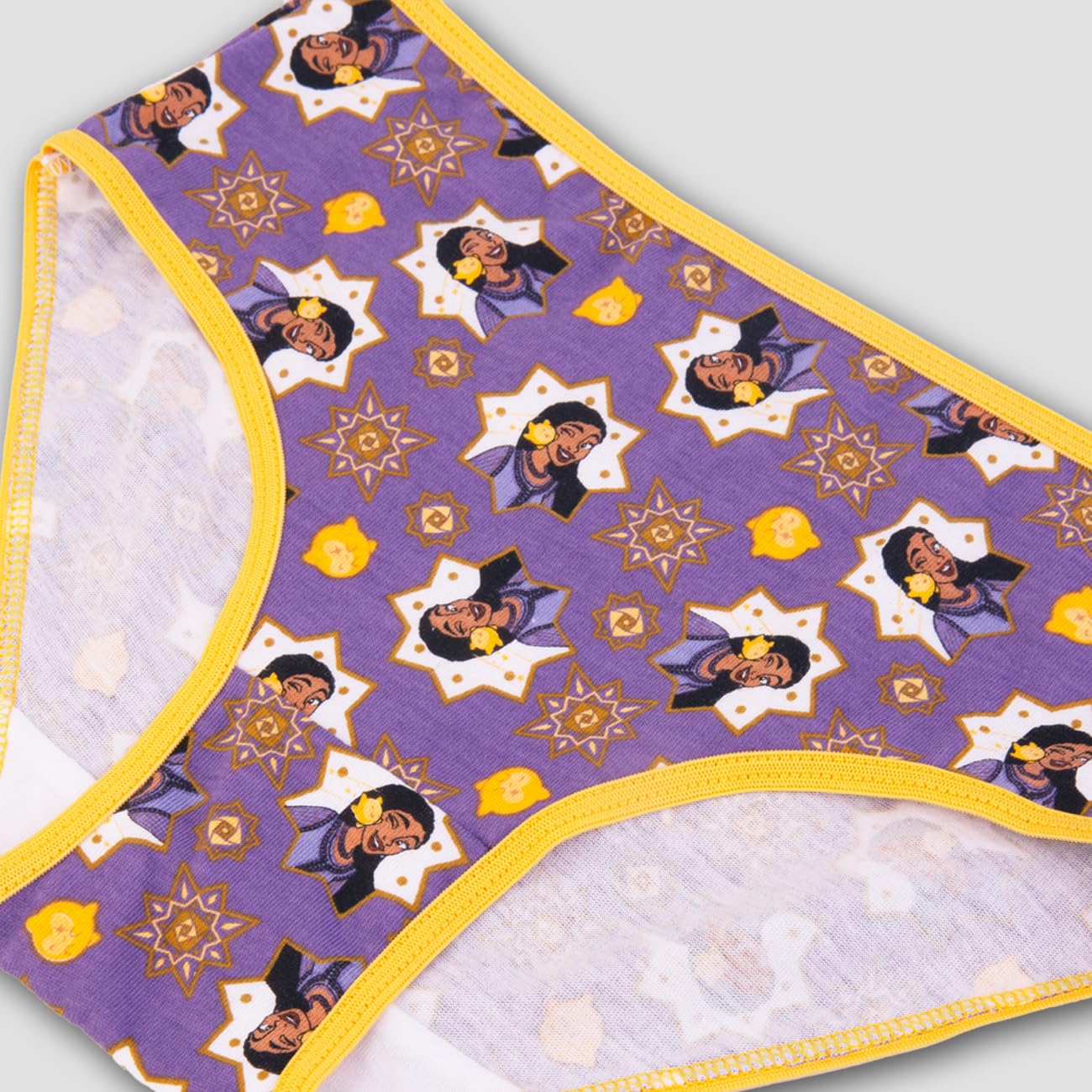 Disney Mädchen Wish 100% Combed Cotton 7-Pack Underwear in Sizes 4, 6, 8 Slip (7er Pack)