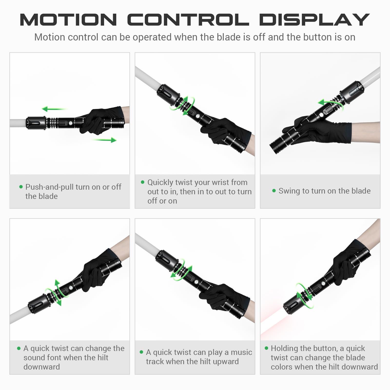 DAMIENSABER Aggiornamento Xenopixel 3.0 Light Saber, Sensibile Motion Control Light Sabers 34 Font Suoni, Liscio Swing Dueling Light Saber con Infinito Cambiamento di Colore per Adulti Metal Hilt,