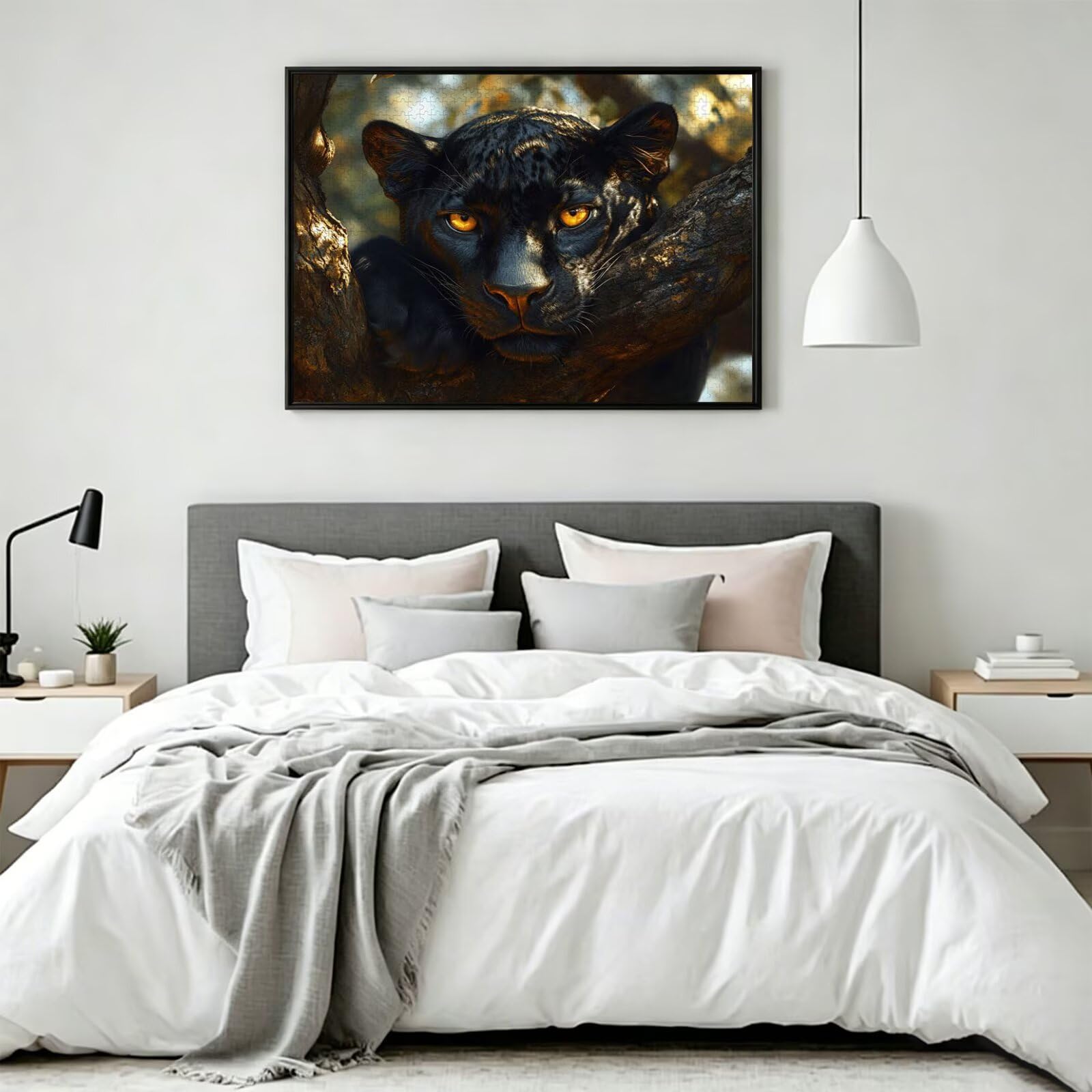 Puzzle 4000 Pezzi leopardo Puzzle Classici per Gioco Familiare, n-8 | Impossibile Puzzles, Intrattenimento Creativo, Rilassamento Intelligence, Regalo per Amore e Amico, Decorazioni Casa, Albero