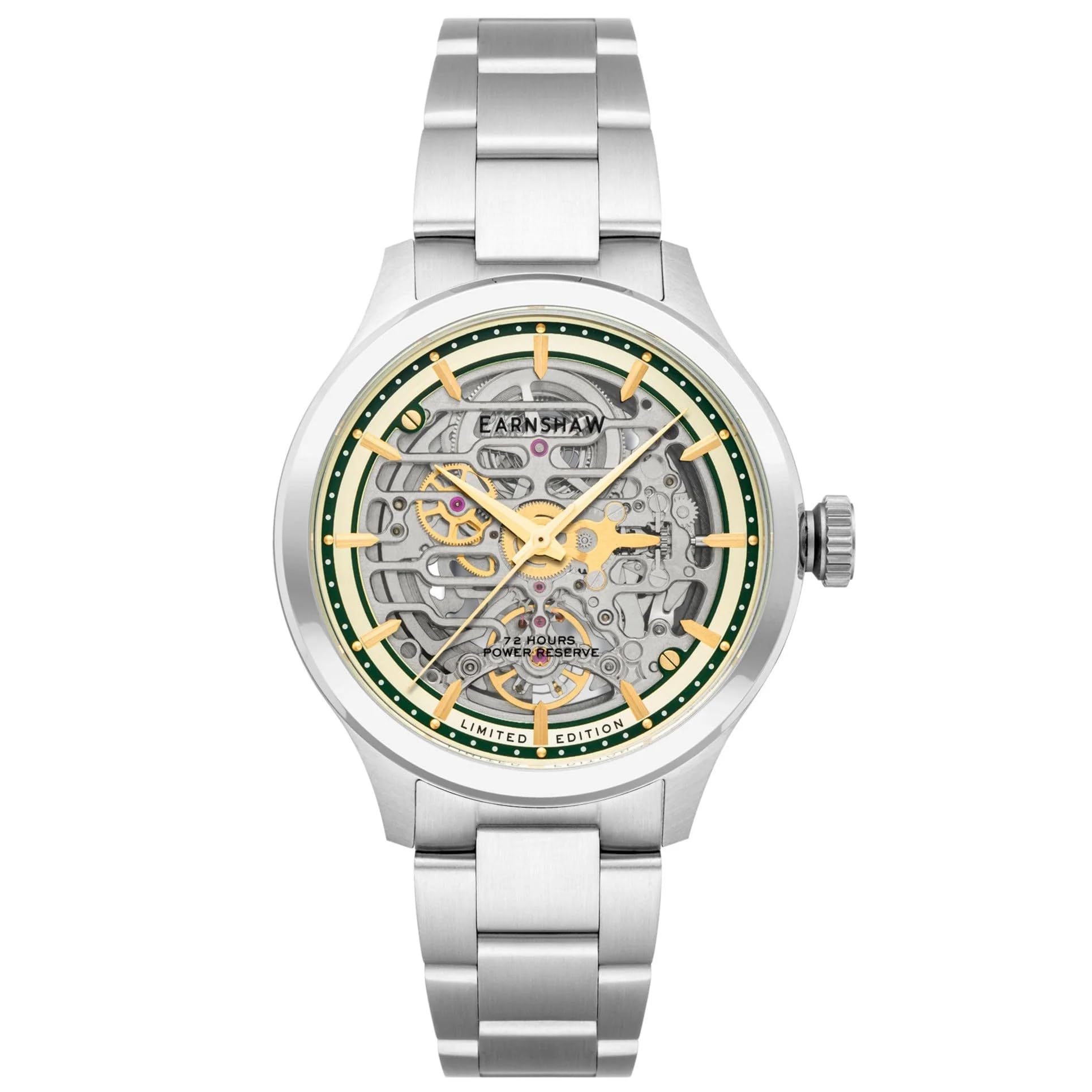 EARNSHAW Baron Analog Green Dial Mens Watch-ES-8229-33 (B09RSS3GS2) Amazon Price History, Amazon Price Tracker