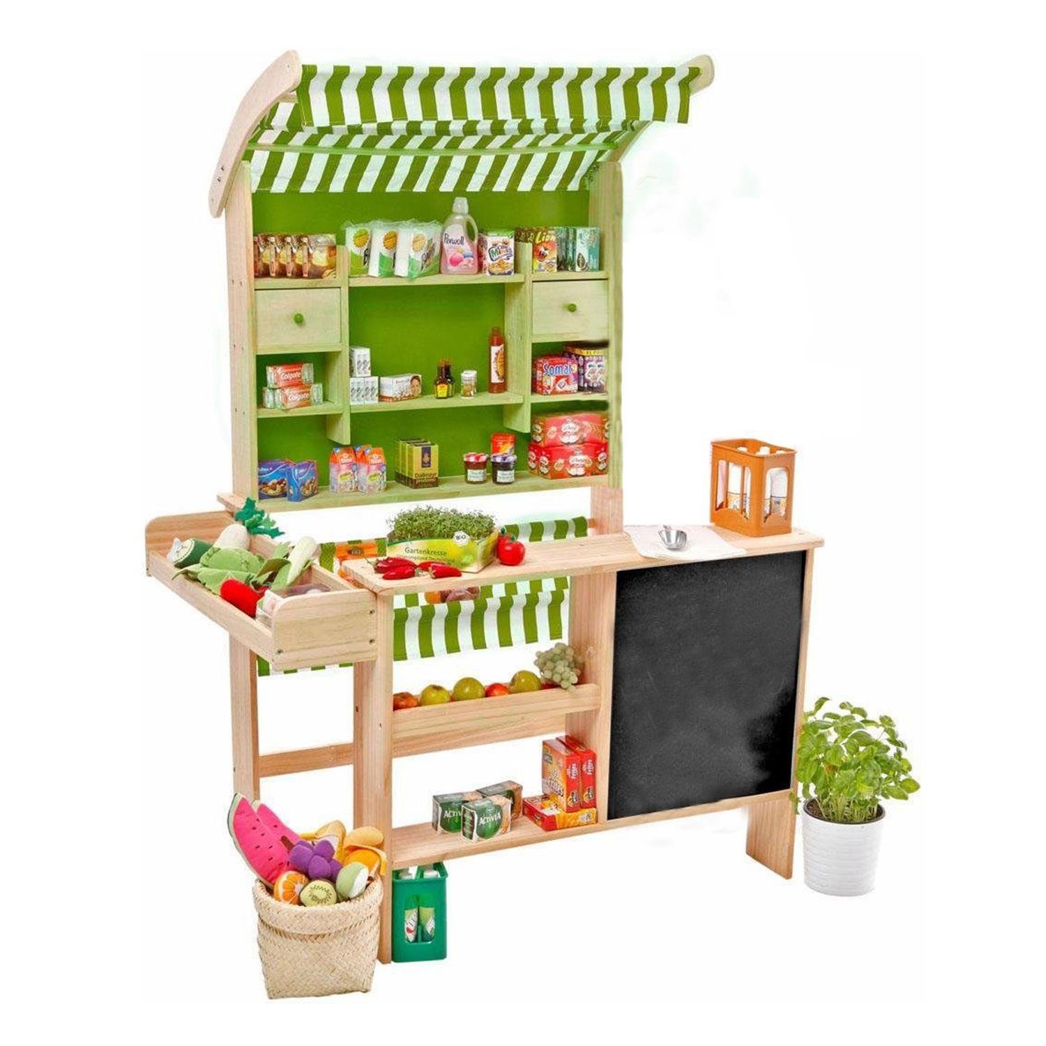 Tanner 0346.8 Cocina y comida Estuche de juego juego de rol - Juegos de rol (Cocina y comida, Estuche de juego, Niño, Niño/niña, Multicolor, Madera)