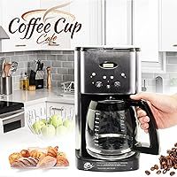 Vista 6 de Jarra de café de vidrio de repuesto de 12 tazas para modelos de cafetera Cuisinart DCC-1200, DCC-1100BK, DCC-2650, CHW-12, CHW-12P1, DGB-550BK