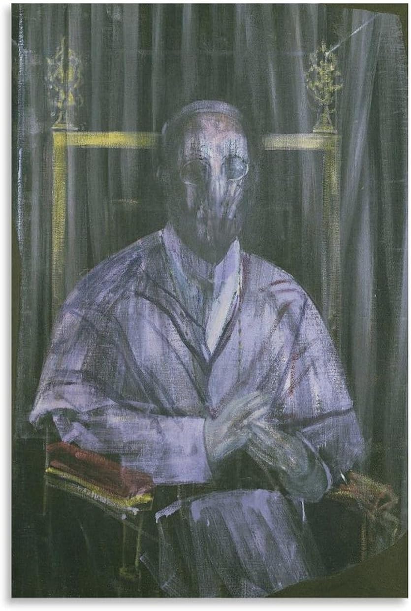 Matvsd Kohecs Francis Bacon Figure at a Washbasin Canvas Wall Art, 40x60cm, Unframed