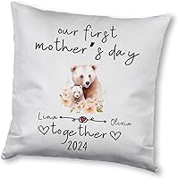 Vista 5 de Funda de almohada personalizada para el hogar, regalo para mamá, abuela, para ella