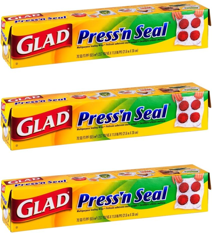 PressN Seal Food Wrap 70Sq.Ft Pack (3)
