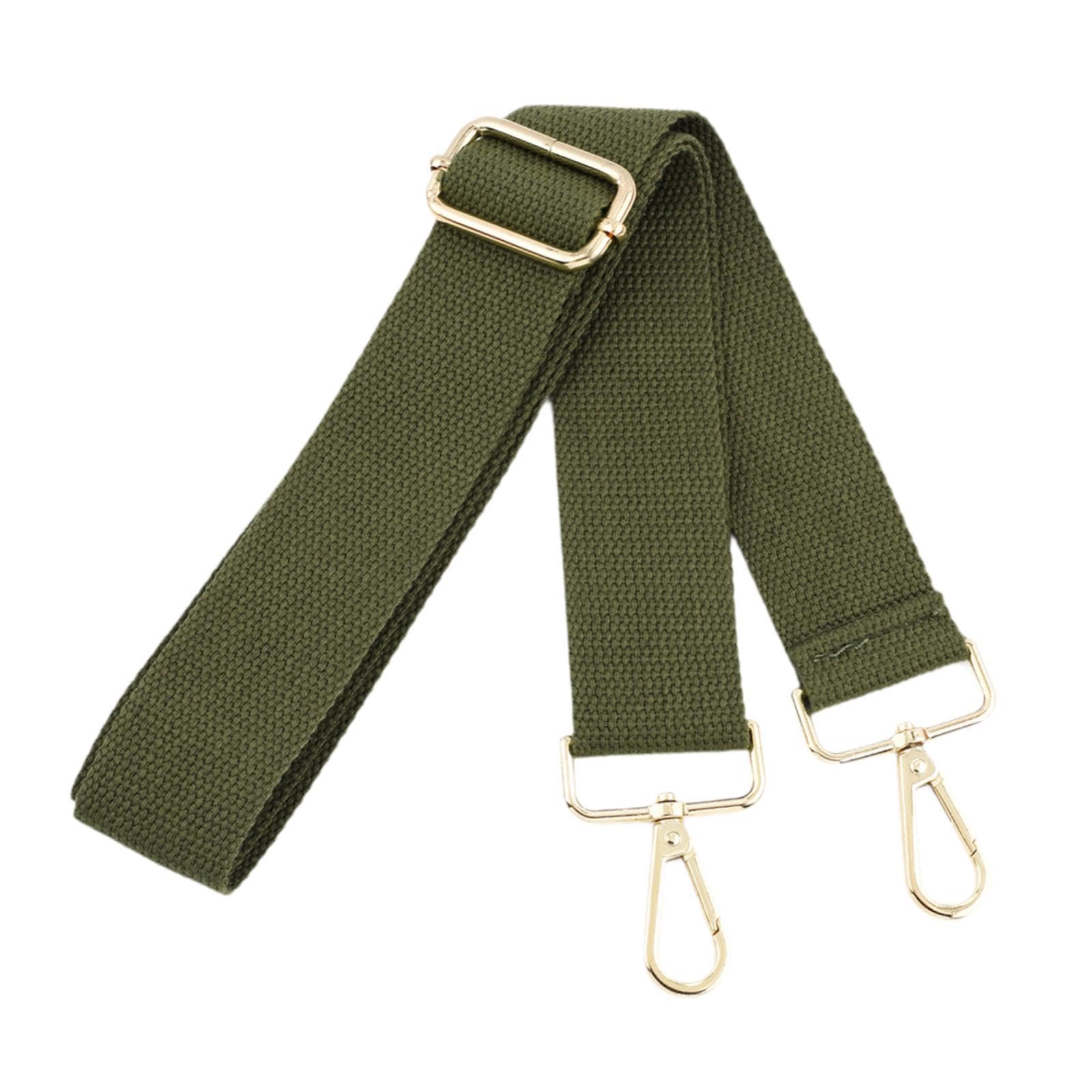 Wide Shoulder Strap Belt Purse Strap for Shoulder Bag Purse Making Briefcase Green-image-22
