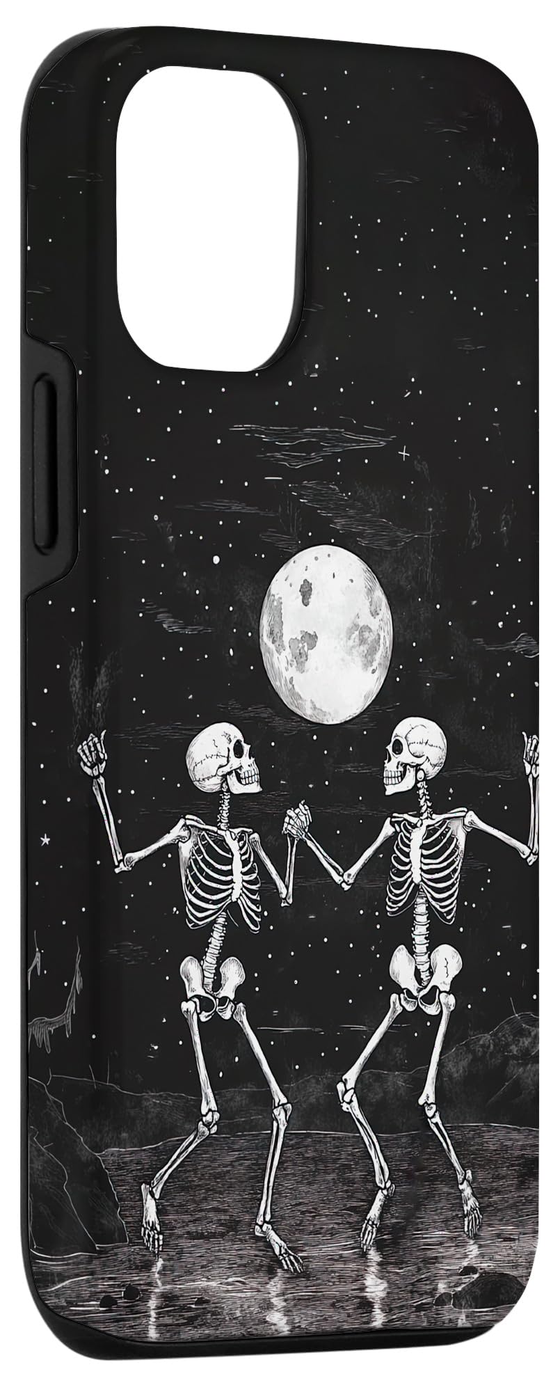 Funny Skeleton Dancing Dia De los Muertos Day Of The Dead Case for iPhone 15 - Image 3