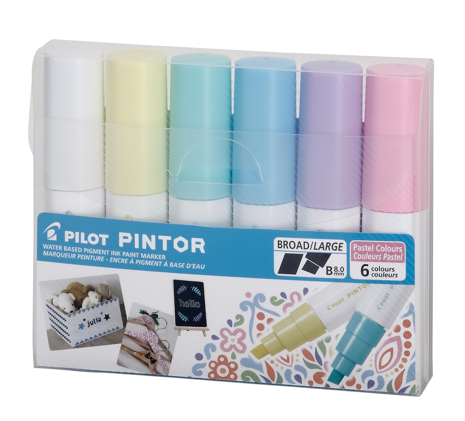 PINTOR-B-6 Color set (Pastel