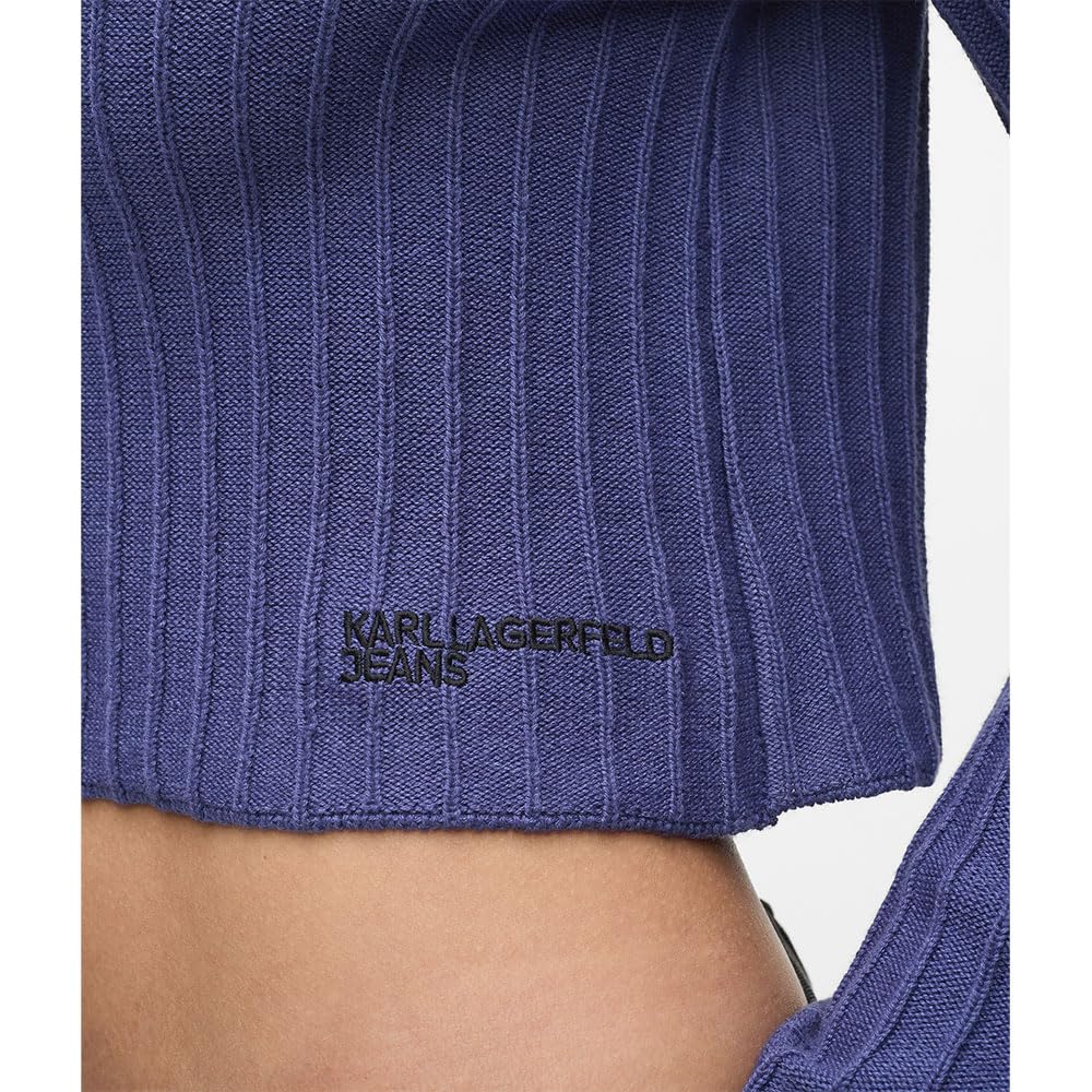 Karl Lagerfeld Jeans Mujer Plisse Sweater