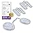 O2 Nose Filters with 3M Filtration - Nasal Screens for Allergies, Dust & Smoke - Drug-Free & Latex-Free Nose Filters - Invisible Allergy Protection (X-Large x 10)